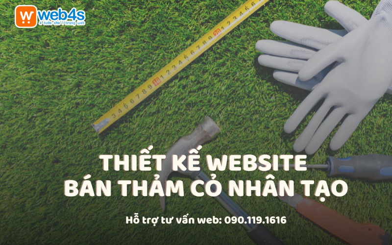 Thiết kế Website bán Thảm cỏ Nhân tạo chuẩn SEO chỉ 292k 