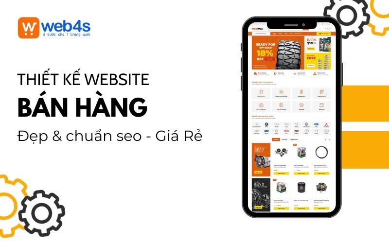 Đơn vị Thiết kế website bán hàng - đẹp & chuẩn seo - Giá Rẻ