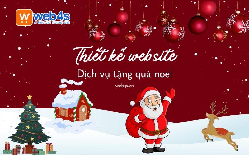Thiết kế website dịch vụ quà tặng Noel - Phụ kiện trang trí