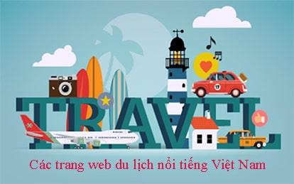 Các trang web du lịch nổi tiếng Việt Nam hiện nay