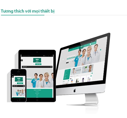 Thiết kế web bệnh viện chuẩn seo