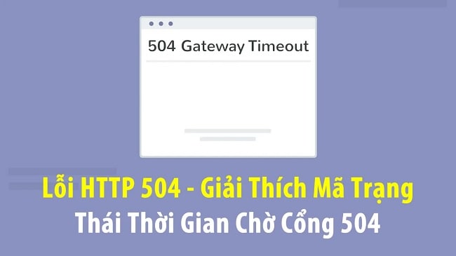 504 gateway time-out error