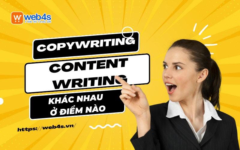 copywriting vs. content writing Có điểm gì giống và khác nhau