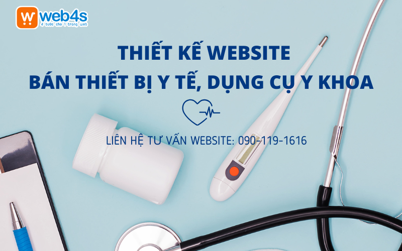 Thiết kế Website bán Thiết bị Y tế, Dụng cụ Y khoa Đẳng cấp