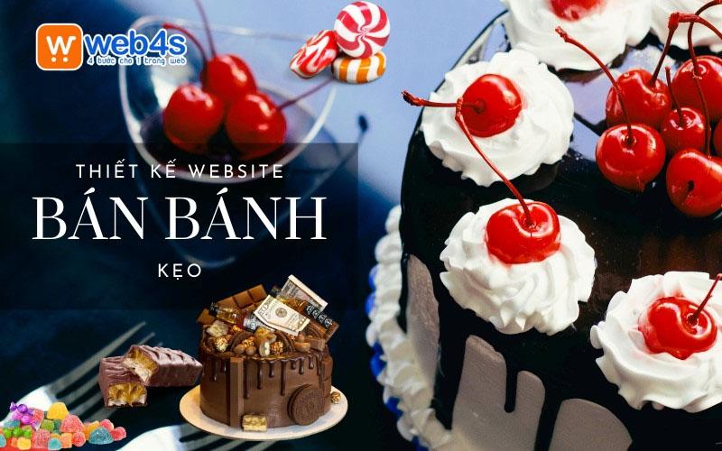 Thúc đẩy doanh số bán hàng với Thiết kế website bánh kẹo đẹp