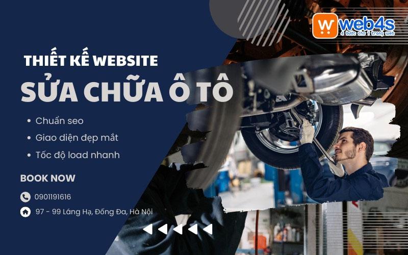 5 lỗi thiết kế website xưởng sửa chữa ô tô phá hủy thương hiệu