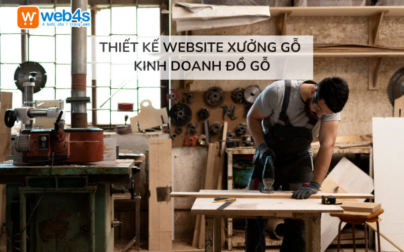 Thiết kế Website Xưởng gỗ, Kinh doanh Đồ gỗ tại Hà Nội 