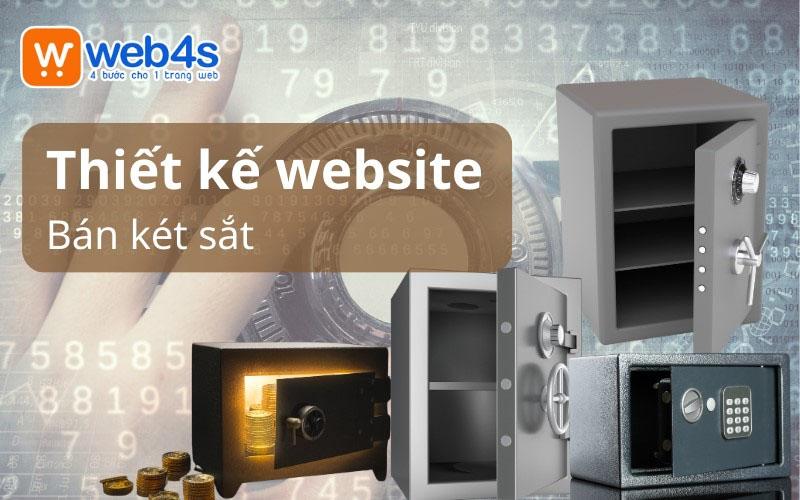 Thiết kế website bán két sắt thông minh Uy Tín, Giá Rẻ