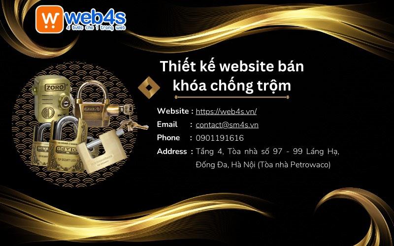 Bí kíp thiết kế website khóa chống trộm chuyên nghiệp 