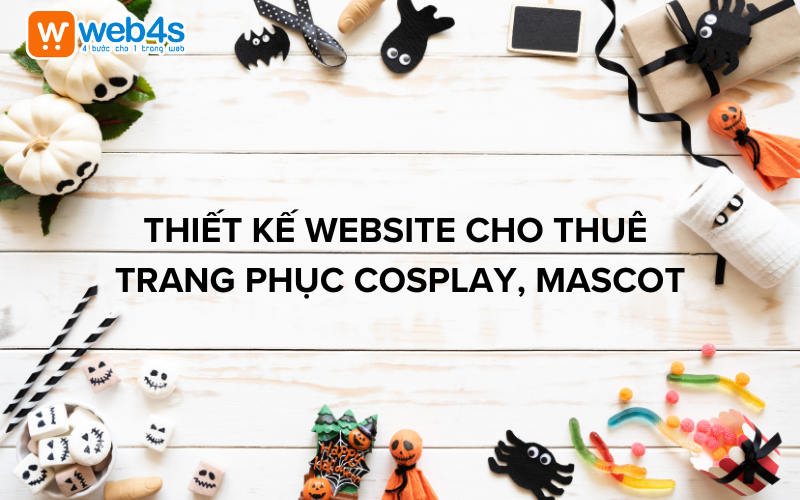 Thiết kế Website cho Thuê Trang phục Cosplay, Mascot