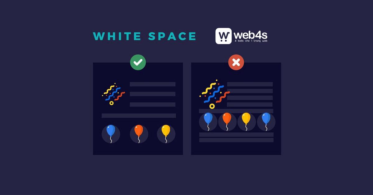 White space là gì? Tầm quan trọng của Khoảng trắng trong Thiết kế Website