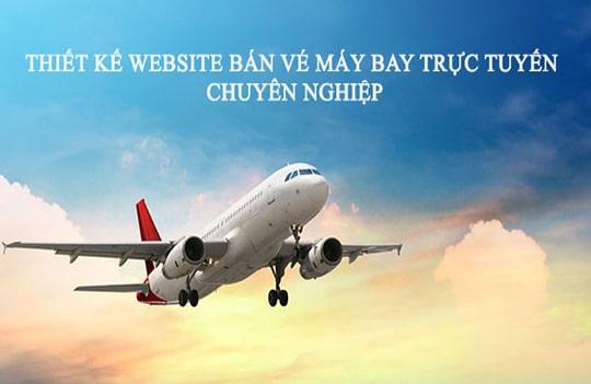 Thiết kế website bán vé máy bay trực tuyến chuyên nghiệp