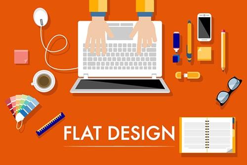 Thiết kế web phẳng là gì - Vai trò của Flat design trong thiết kế website