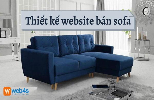 Thiết kế website sofa chuyên nghiệp, chuẩn SEO - Web4s