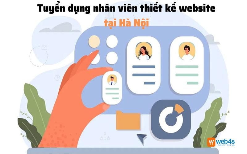 [ Web4s] Tuyển dụng nhân viên thiết kế website tại Hà Nội 