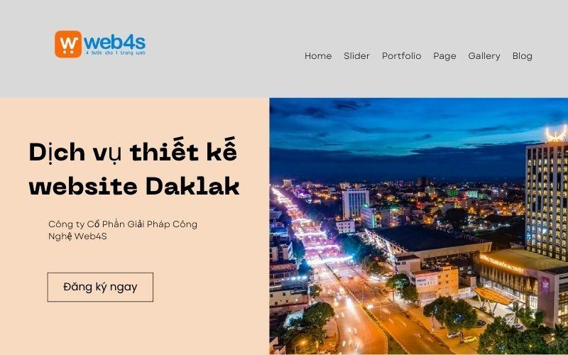 Công ty thiết kế website Daklak uy tín hàng đầu 