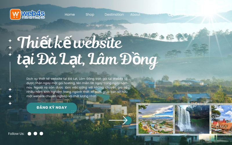Thiết kế website tại Đà Lạt - Lâm Đồng Trọn Gói [Chỉ 9K]
