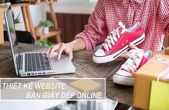 Thiết kế website bán giày dép online - Miễn phí dùng thử web bán giày