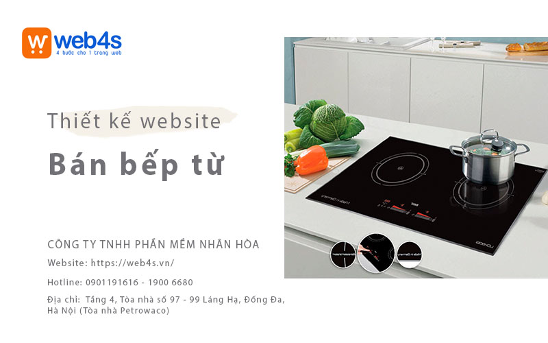 Chìa khóa vàng kinh doanh online - Thiết kế website bán bếp từ