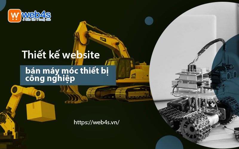 Thiết kế website bán máy móc công nghiệp