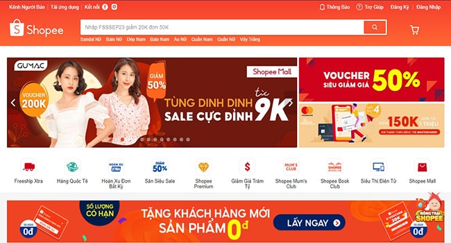 Các trang web bán hàng online uy tín Việt Nam 2022