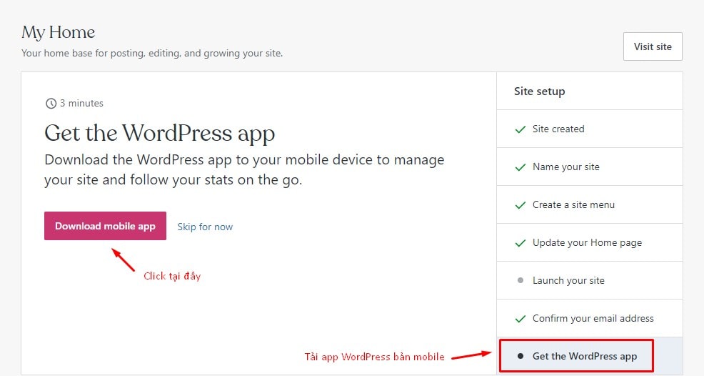 Tải bản WordPress Mobile