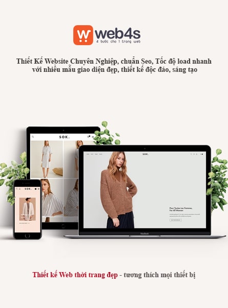 Thiết kế web thời trang đẹp tại Hà Nội