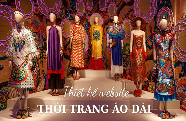 thiết kế website thời trang áo dài chuẩn SEO