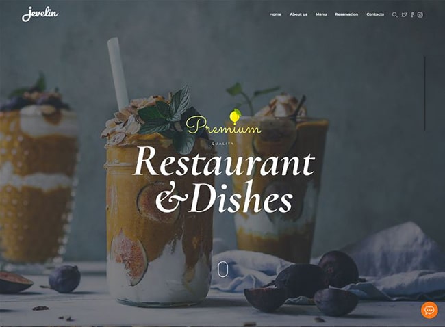 Chọn mẫu website nhà hàng đẹp, phù hợp