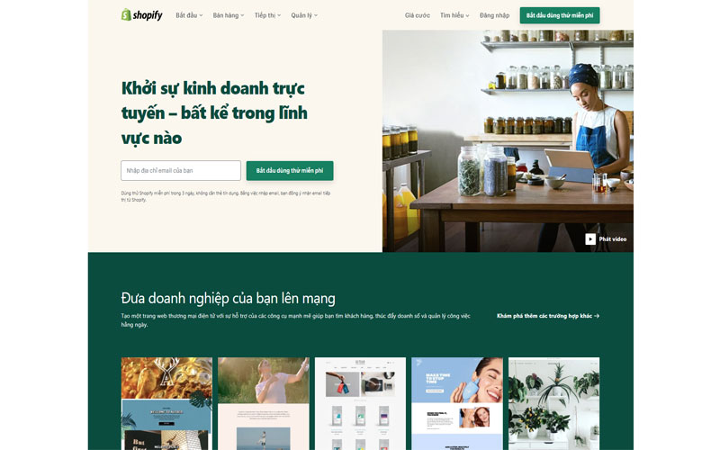 Plugin bán hàng cho Wordpress Shopify