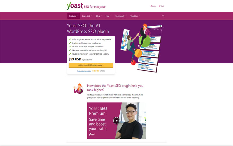 Plugin bán hàng cho wordpress - Yoast SEO
