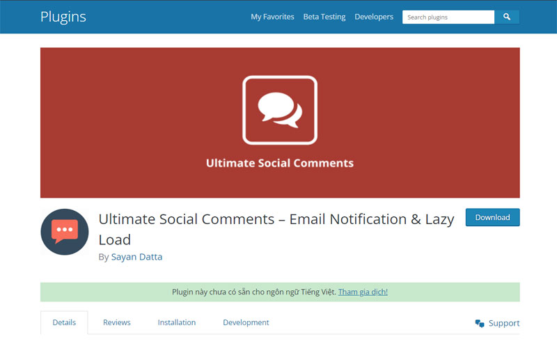 Ultimate Social Comments Plugin 