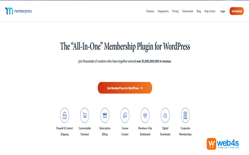 Plugin đăng ký thành viên wordpress memberpress
