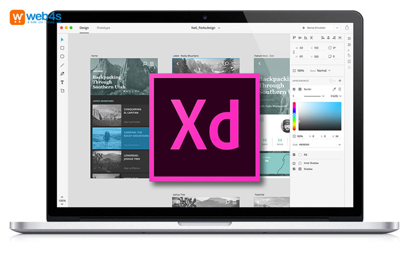 Adobe XD cung cấp các công cụ mạnh mẽ để tạo wireframe