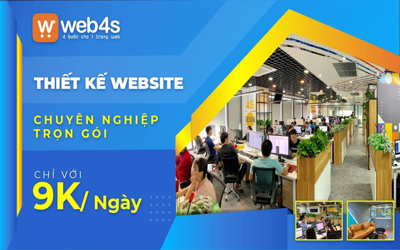 Web4s - Đơn vị thiết kế website công ty đồng phục, xưởng may mặc