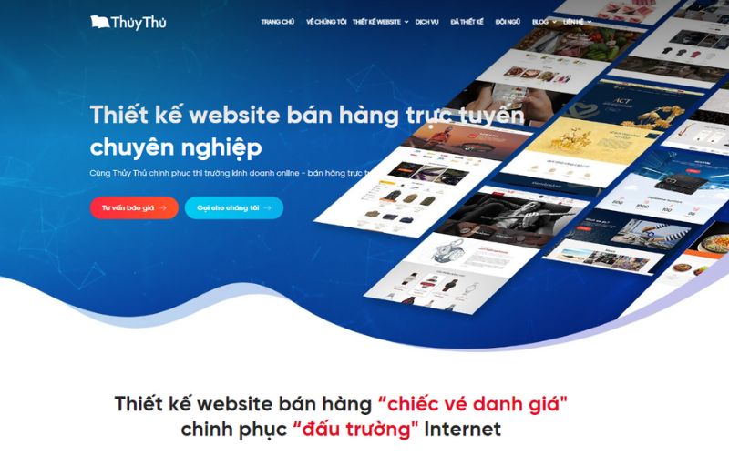 Thủy Thủ Agency - Đơn vị thiết kế website chuyên nghiệp