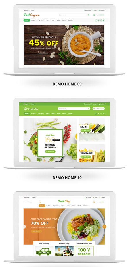 Thiết kế Website thực phẩm đẹp tại Hà Nội
