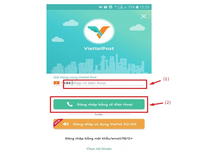 Tra cứu đơn hàng trên app Viettel post