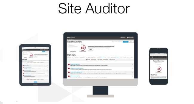 Trang web đánh giá chất lượng trang web Site Auditor