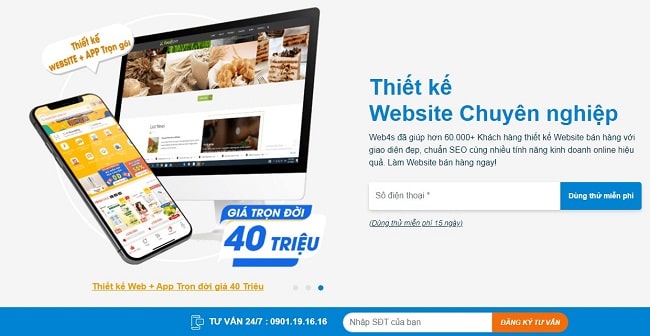 Thiết kế website tại An Giang chuyên nghiệp