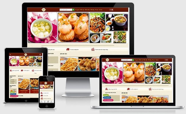 Công nghệ xây dựng website bán đồ ăn vặt hiện đại