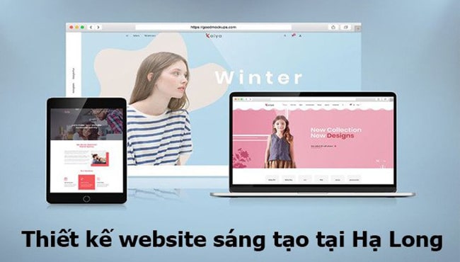 Mẫu website đẹp tại Quảng Ninh