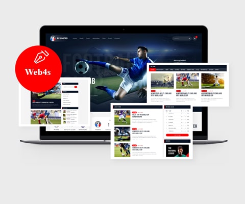 Thiết kế website tin tức bóng đá