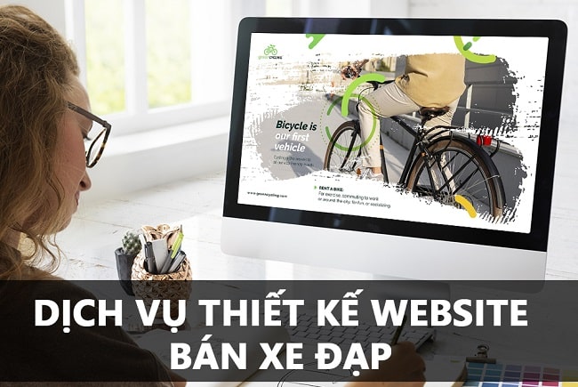 Dịch vụ thiết kế web cửa hàng xe đạp tại Web4s