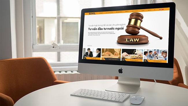 Giới thiệu các mẫu thiết kế website công ty luật