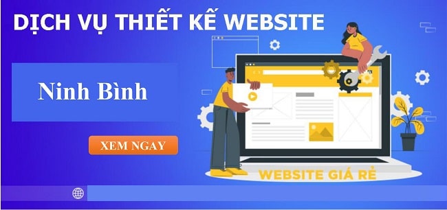 Dịch vụ thiết kế website ở Ninh Bình