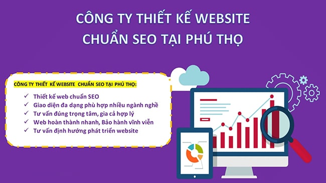 Công ty thiết kế web Phú Thọ chuyên nghiệp, chuẩn SEO