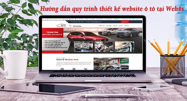 Quy trình làm website bán ô tô tại 4s