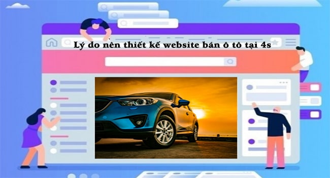 Thiết kế website ô tô tại Web4s
