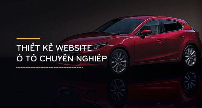 Thiết kế website bán ô tô tại Hà Nội